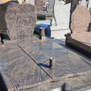 Kétszemélyes sírkő - Himalaya Blue