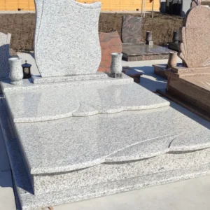 Kétszemélyes sírkő - Hattyú Fehér